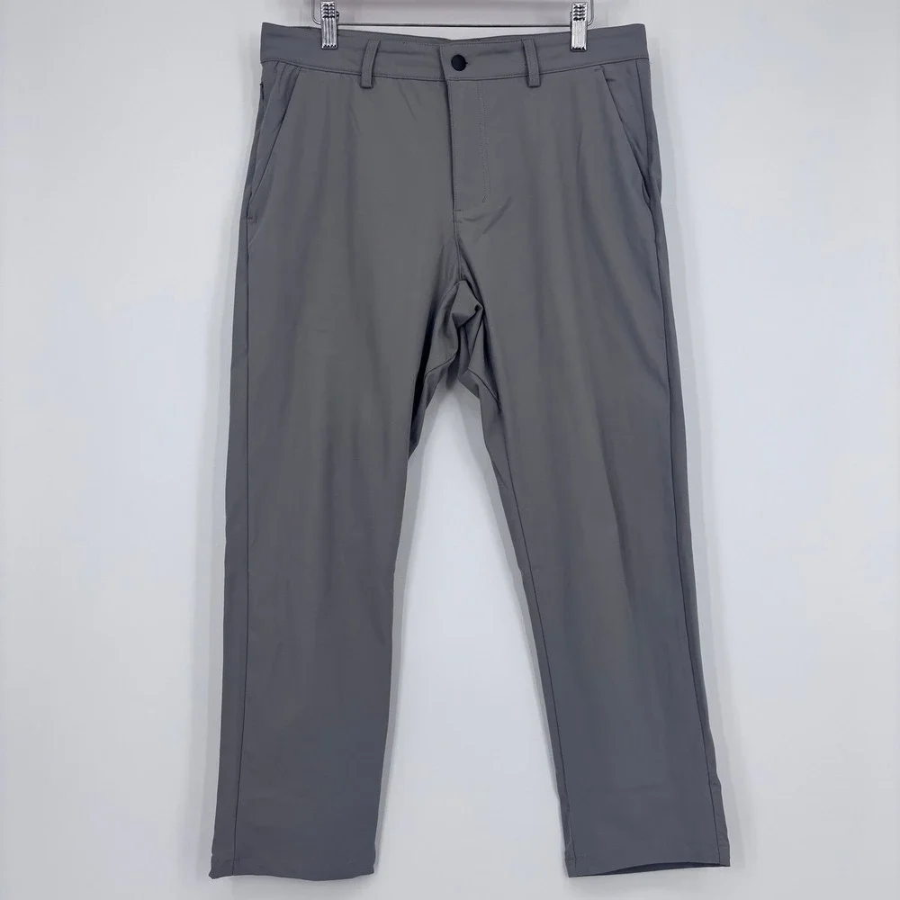 Under 510 Performance Pants Mens 32x25 Grey Stretch Tech Commuter Chino U-510